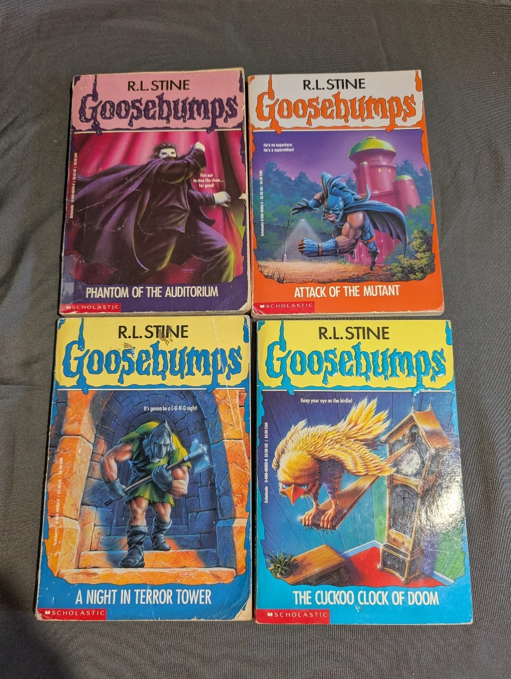 16 Goosebumps Chapter Books RL Stine Horror Scholastic VTG 1990's - Picture 5 of 13